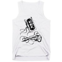 Grunge 90s Music Vintage Tape Concert Tank Top