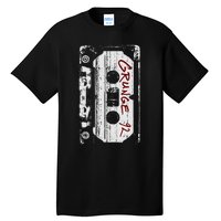 Grunge 90S Vintage Concert Mixtape Retro Tall T-Shirt