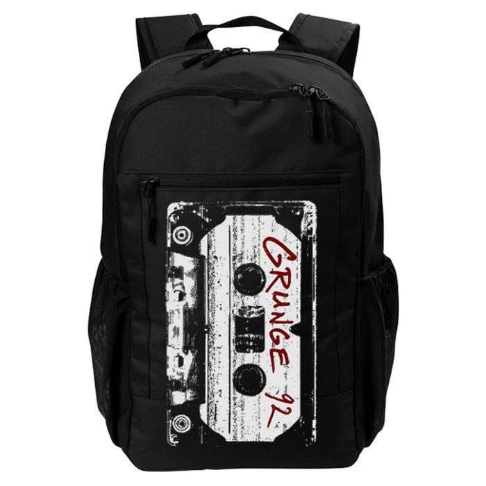 Grunge 90S Vintage Concert Mixtape Retro Daily Commute Backpack