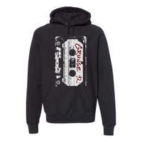 Grunge 90S Vintage Concert Mixtape Retro Premium Hoodie