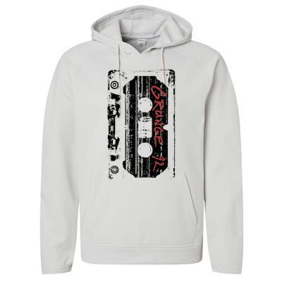 Grunge 90S Vintage Concert Mixtape Retro Performance Fleece Hoodie