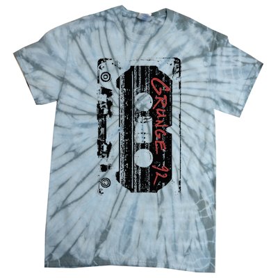 Grunge 90S Vintage Concert Mixtape Retro Tie-Dye T-Shirt