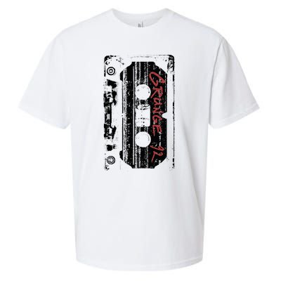 Grunge 90S Vintage Concert Mixtape Retro Sueded Cloud Jersey T-Shirt