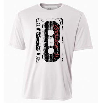 Grunge 90S Vintage Concert Mixtape Retro Cooling Performance Crew T-Shirt