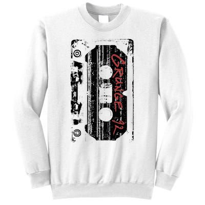 Grunge 90S Vintage Concert Mixtape Retro Sweatshirt