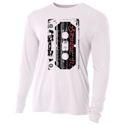 Grunge 90S Vintage Concert Mixtape Retro Cooling Performance Long Sleeve Crew