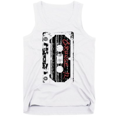 Grunge 90S Vintage Concert Mixtape Retro Tank Top