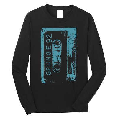 Grunge 90S Vintage Concert Mixtape Retro Long Sleeve Shirt