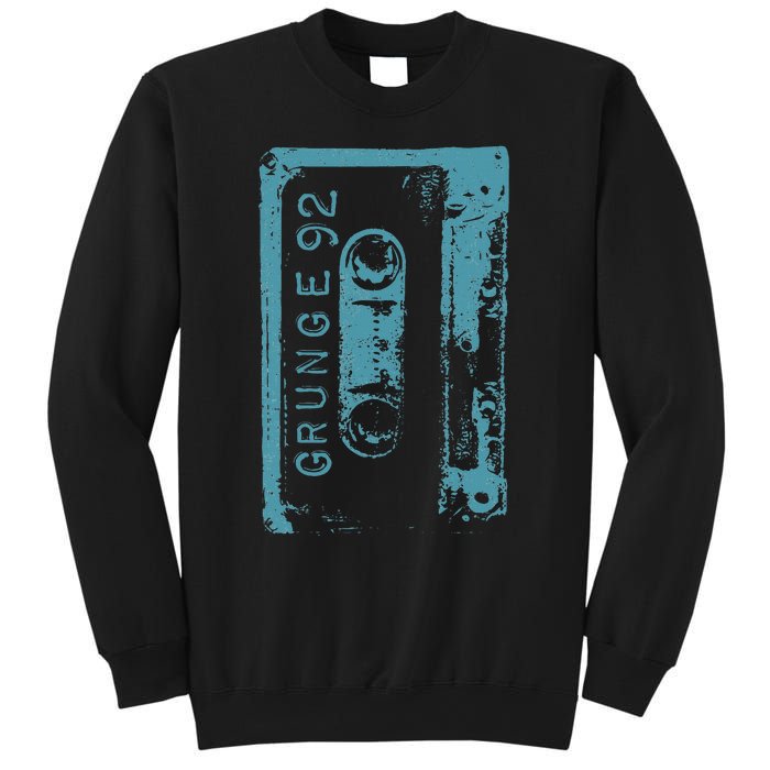 Grunge 90S Vintage Concert Mixtape Retro Sweatshirt