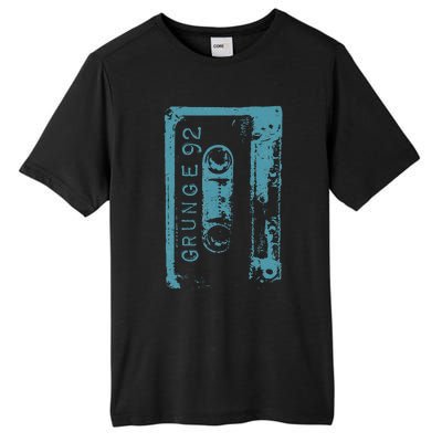 Grunge 90S Vintage Concert Mixtape Retro Tall Fusion ChromaSoft Performance T-Shirt