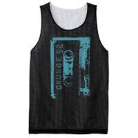 Grunge 90S Vintage Concert Mixtape Retro Mesh Reversible Basketball Jersey Tank