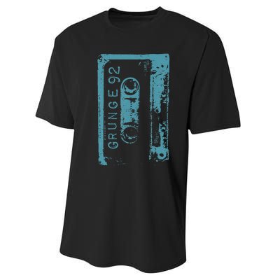 Grunge 90S Vintage Concert Mixtape Retro Performance Sprint T-Shirt