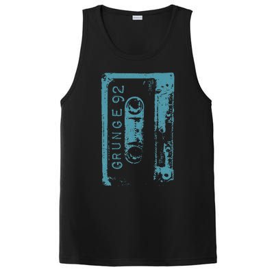 Grunge 90S Vintage Concert Mixtape Retro PosiCharge Competitor Tank