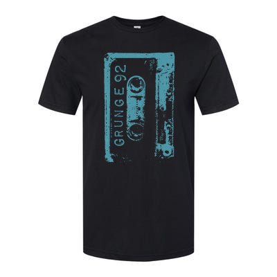 Grunge 90S Vintage Concert Mixtape Retro Softstyle CVC T-Shirt