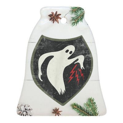 Ghost Army 23Rd Ceramic Bell Ornament