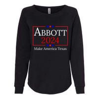 Greg Abbott 2024 Make America Texas Republican President Womens California Wash Sweatshirt