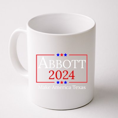 Greg Abbott 2024 Make America Texas Republican President Coffee Mug