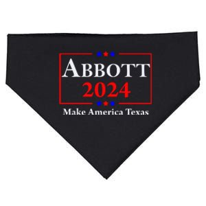 Greg Abbott 2024 Make America Texas Republican President USA-Made Doggie Bandana