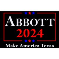 Greg Abbott 2024 Make America Texas Republican President Bumper Sticker