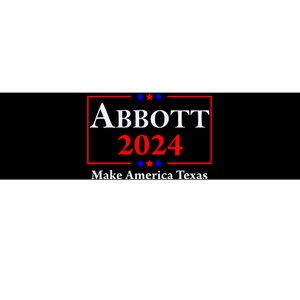 Greg Abbott 2024 Make America Texas Republican President Bumper Sticker