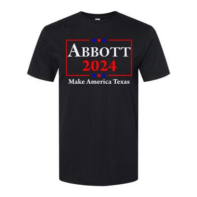 Greg Abbott 2024 Make America Texas Republican President Softstyle CVC T-Shirt