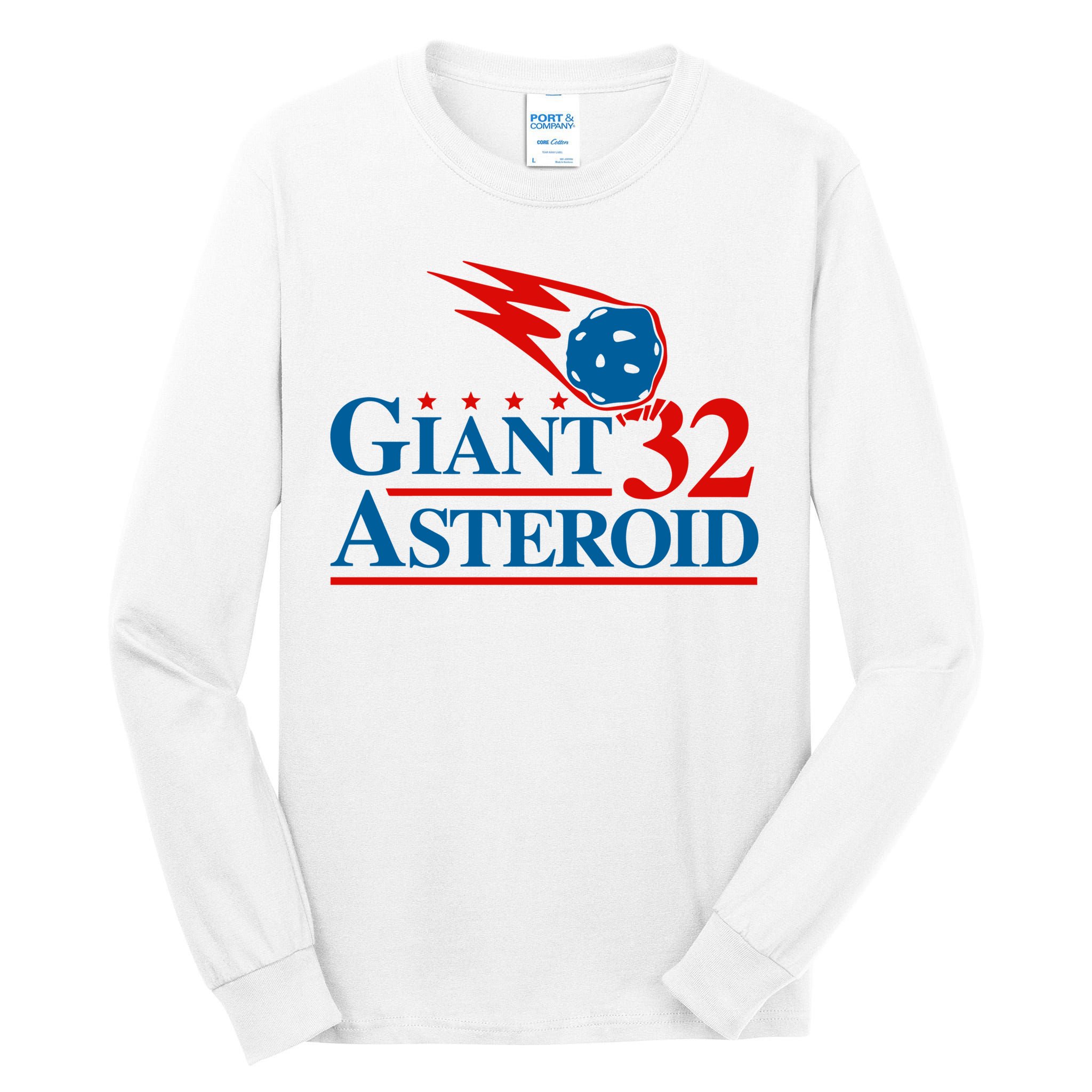 Giant Asteroid 32 Tall Long Sleeve T-Shirt