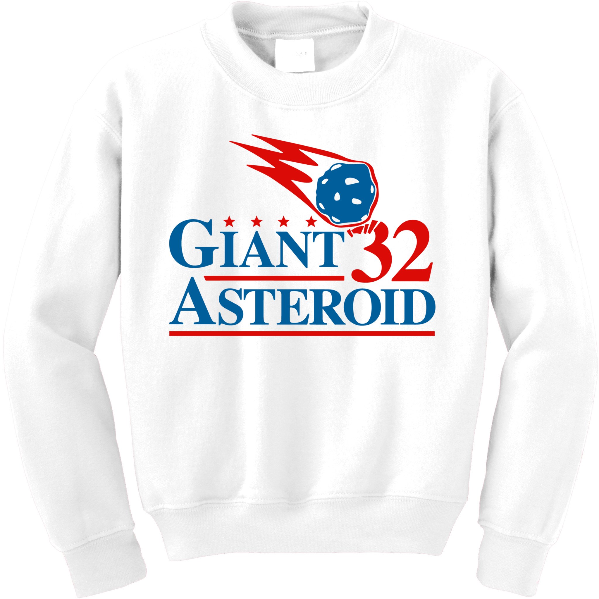 Giant Asteroid 32 Kids Sweatshirt