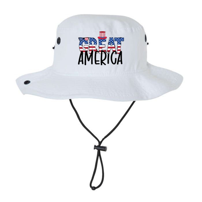 Great America 4th Of July Festive Usa Legacy Cool Fit Booney Bucket Hat