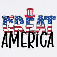 Great America 4th Of July Festive Usa Bucket Hat