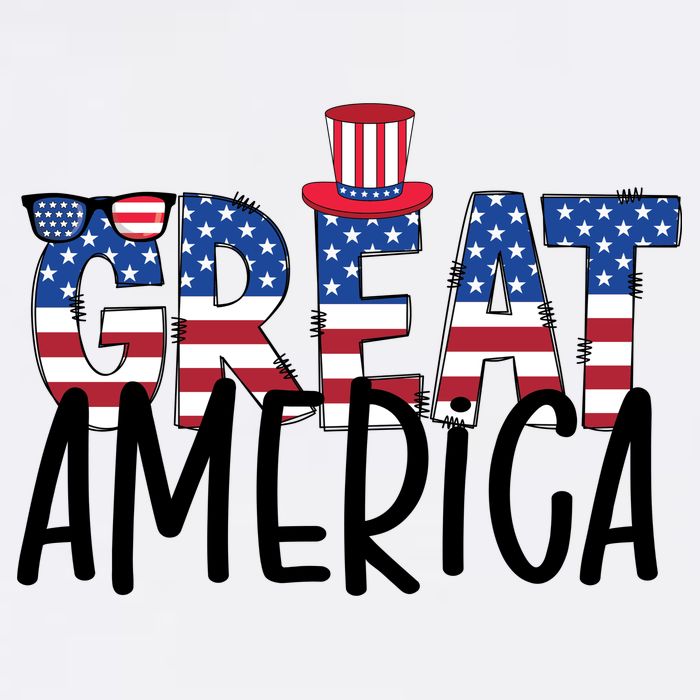 Great America 4th Of July Festive Usa Bucket Hat