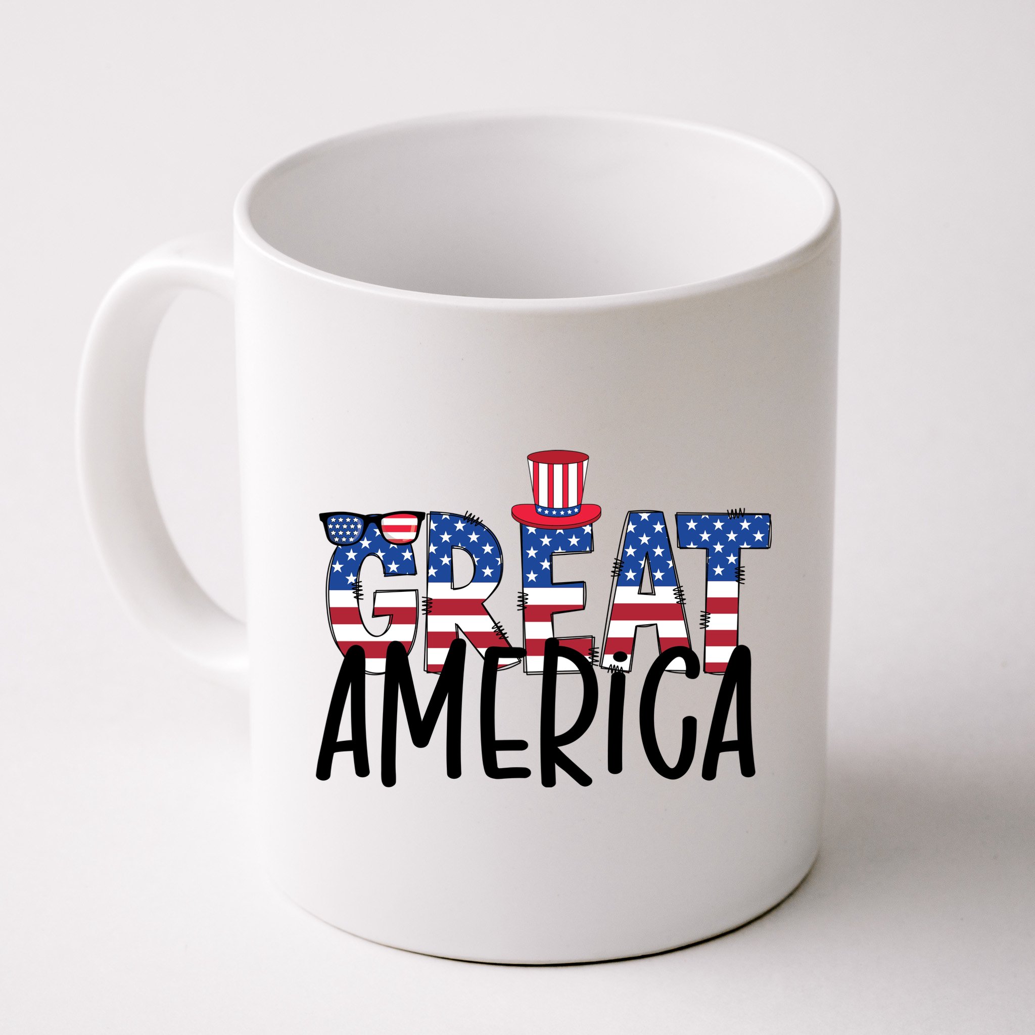 Great America 4th Of July Festive Usa Mug