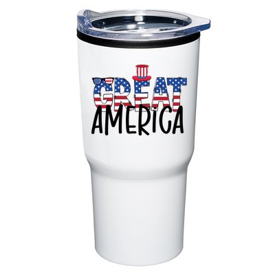 Great America 4th Of July Festive Usa Tumbler