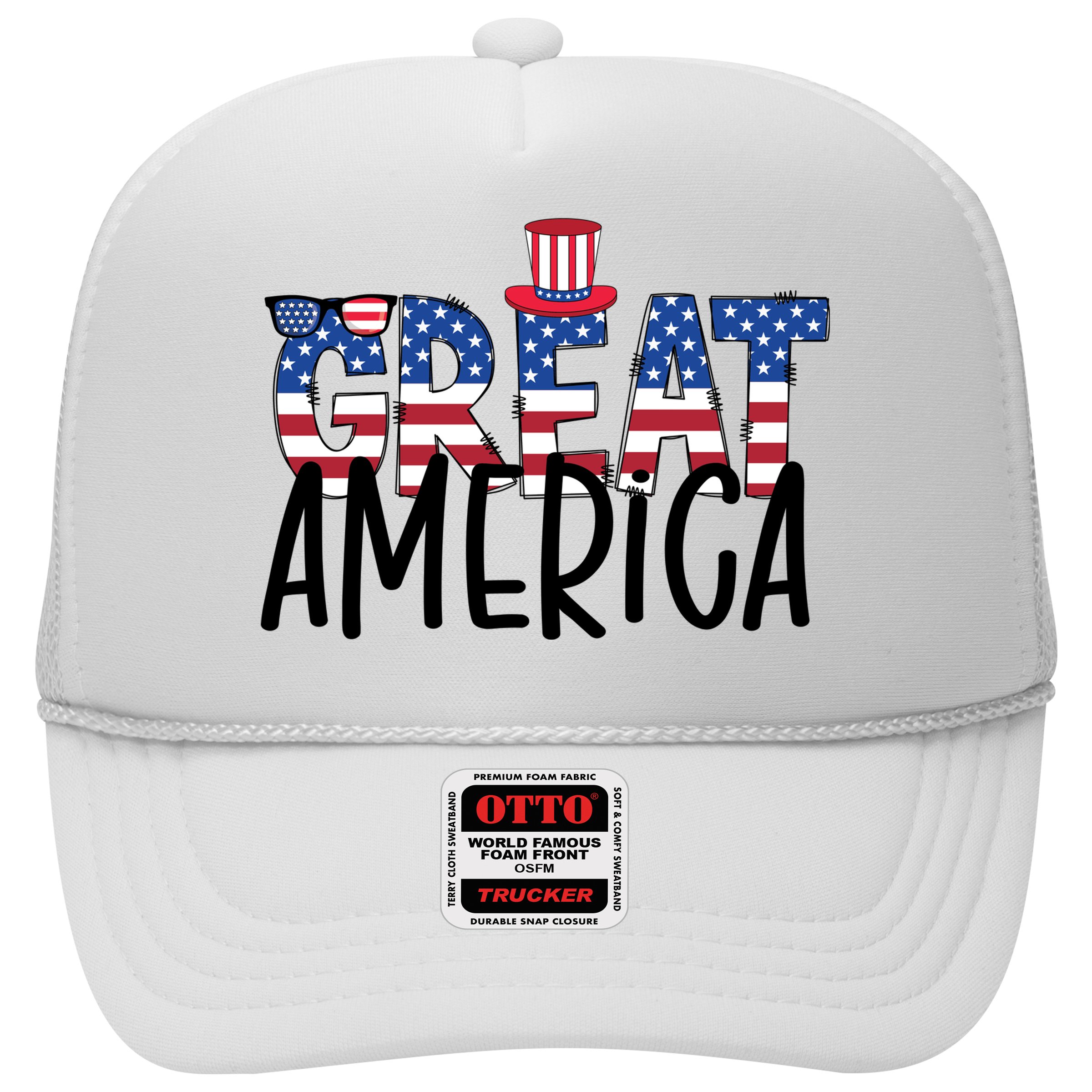 Great America 4th Of July Festive Usa Hat