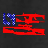 Guns And 69 USA Flag Adult Drive Performance Visor