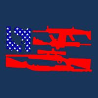 Guns And 69 USA Flag Golf Towel