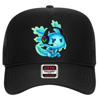 Gaming Axolotl Ambystoma Mexicanum Mexican Walking Fish Trucker Hat