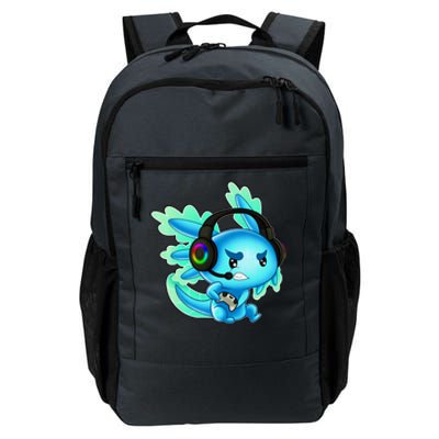 Gaming Axolotl Ambystoma Mexicanum Mexican Walking Fish Daily Commute Backpack