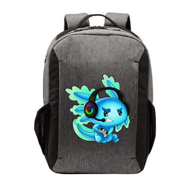 Gaming Axolotl Ambystoma Mexicanum Mexican Walking Fish Vector Backpack