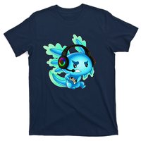 Gaming Axolotl Ambystoma Mexicanum Mexican Walking Fish T-Shirt