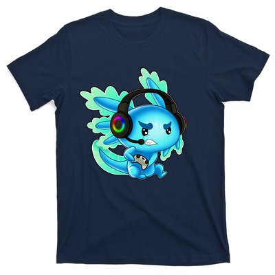 Gaming Axolotl Ambystoma Mexicanum Mexican Walking Fish T-Shirt