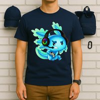 Gaming Axolotl Ambystoma Mexicanum Mexican Walking Fish T-Shirt