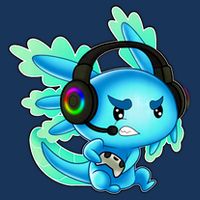 Gaming Axolotl Ambystoma Mexicanum Mexican Walking Fish T-Shirt