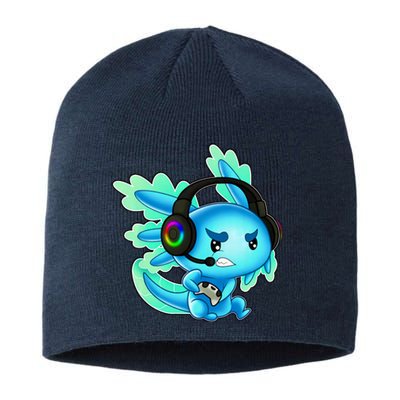 Gaming Axolotl Ambystoma Mexicanum Mexican Walking Fish Sustainable Beanie