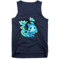 Gaming Axolotl Ambystoma Mexicanum Mexican Walking Fish Tank Top