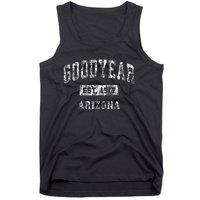 Goodyear Arizona Az Vintage Established Sports Tank Top