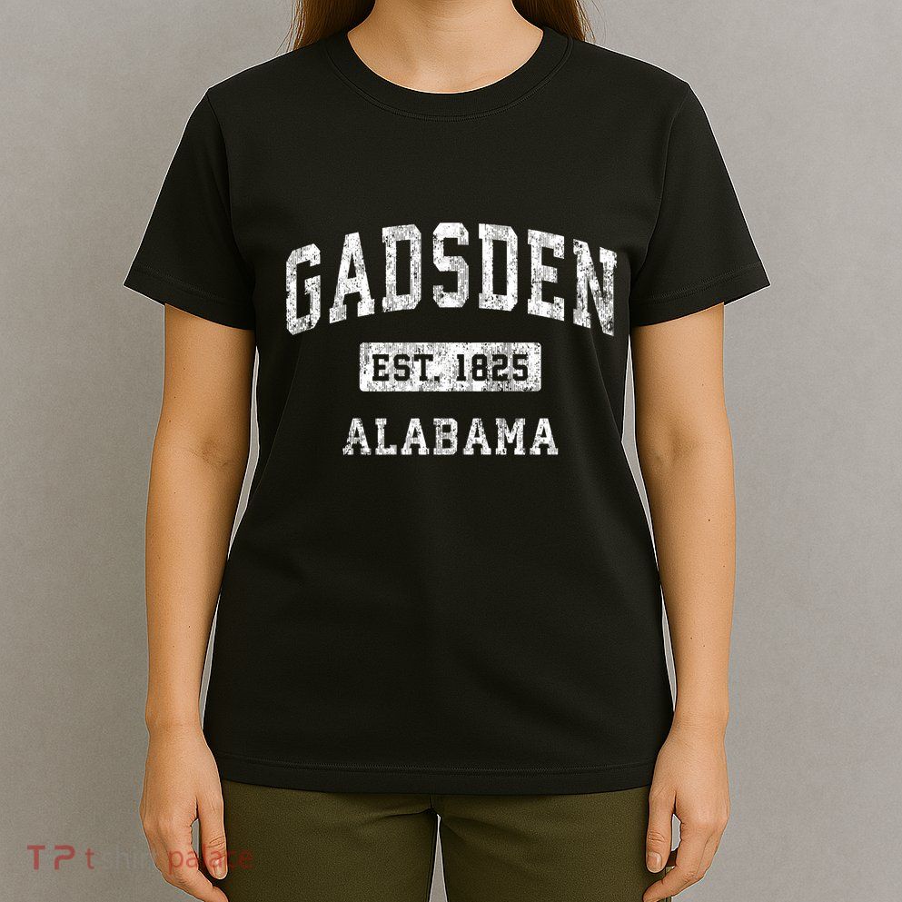 Gadsden Alabama Al Vintage Established Sports T-Shirt