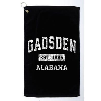 Gadsden Alabama Al Vintage Established Sports Golf Towel