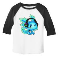 Gaming Axolotl Ambystoma Mexicanum Mexican Walking Fish  Toddler Fine Jersey T-Shirt