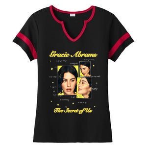 Gracies Abrams Album The Secrets Of Us Ladies Halftime Notch Neck Tee