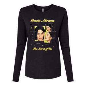 Gracies Abrams Album The Secrets Of Us Womens Cotton Relaxed Long Sleeve T-Shirt